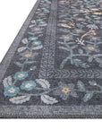 The Nightingale Black Rug by Riffle Co Paper x Loloi - Plain Jane Interiors