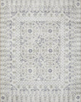 The Rosette Blue Rug by Riffle Co Paper x Loloi - Plain Jane Interiors