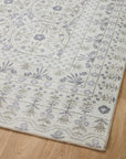 The Rosette Blue Rug by Riffle Co Paper x Loloi - Plain Jane Interiors