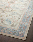 Violet Light Blue Rug by Rifle paper Co - Plain Jane Interiors