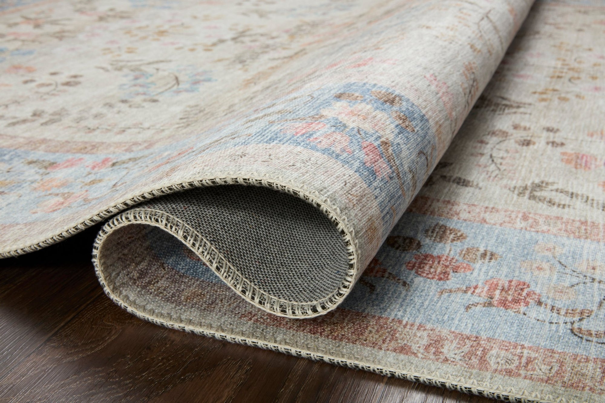 Violet Light Blue Rug by Rifle paper Co - Plain Jane Interiors