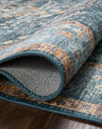 Violet Navy Rug by Rifle paper Co - Plain Jane Interiors
