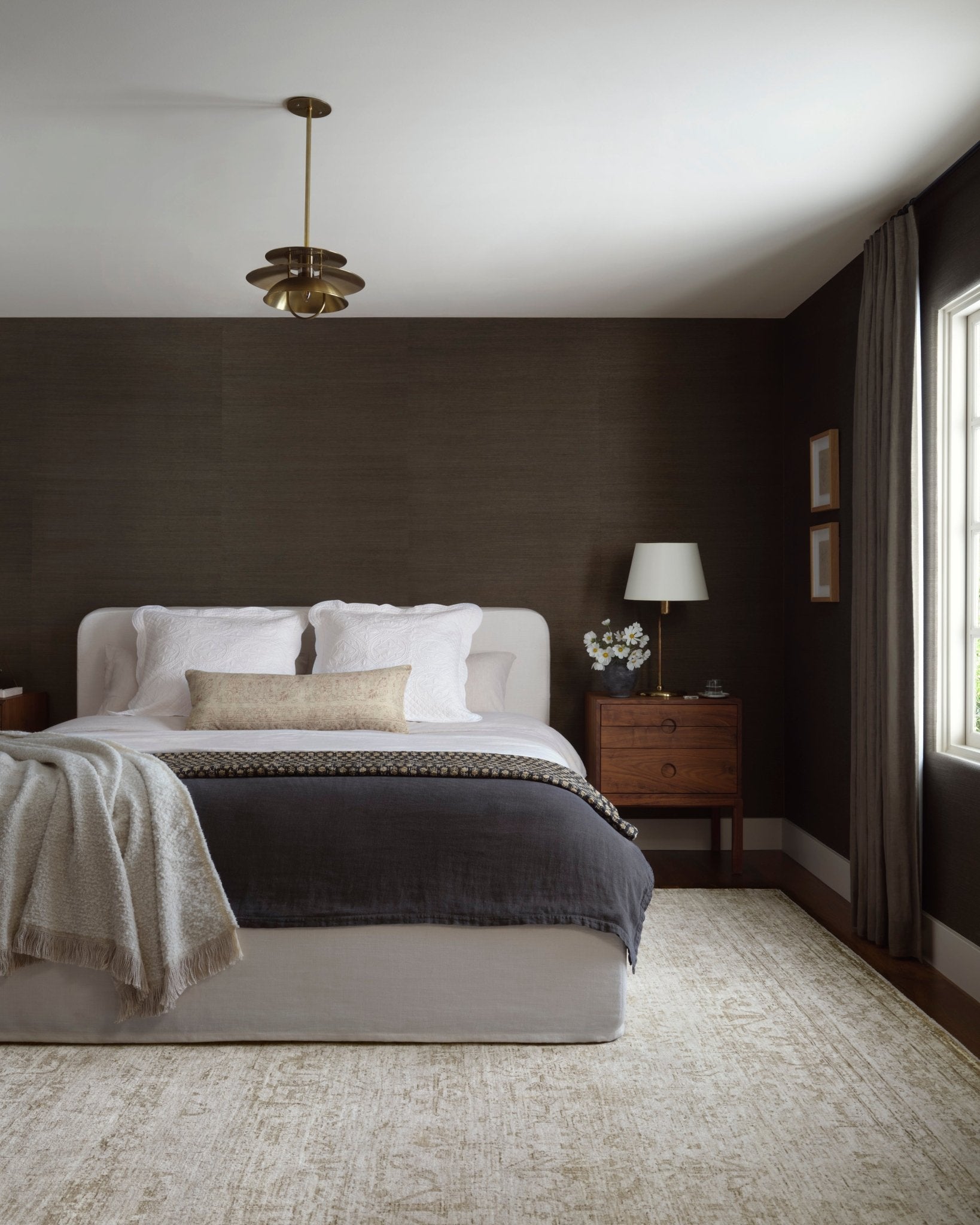 Vivien Rug in Khaki By Amber Lewis - Plain Jane Interiors