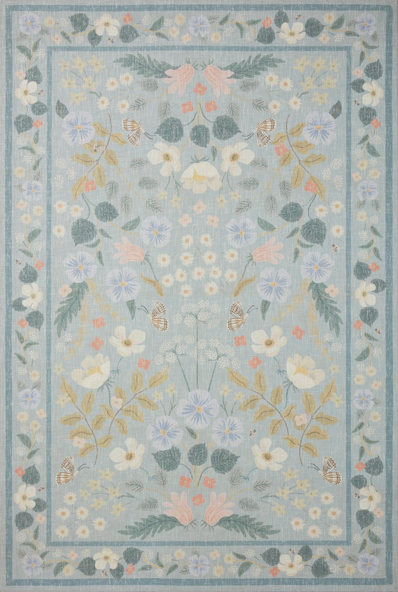 Willow Indigo Rug by Riffle Paper Co - Plain Jane Interiors