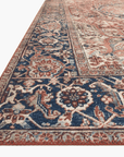 Layla Rug in Red / Navy - by Loloi Rugs | Power Loomed Rugs - Plain Jane Interiors