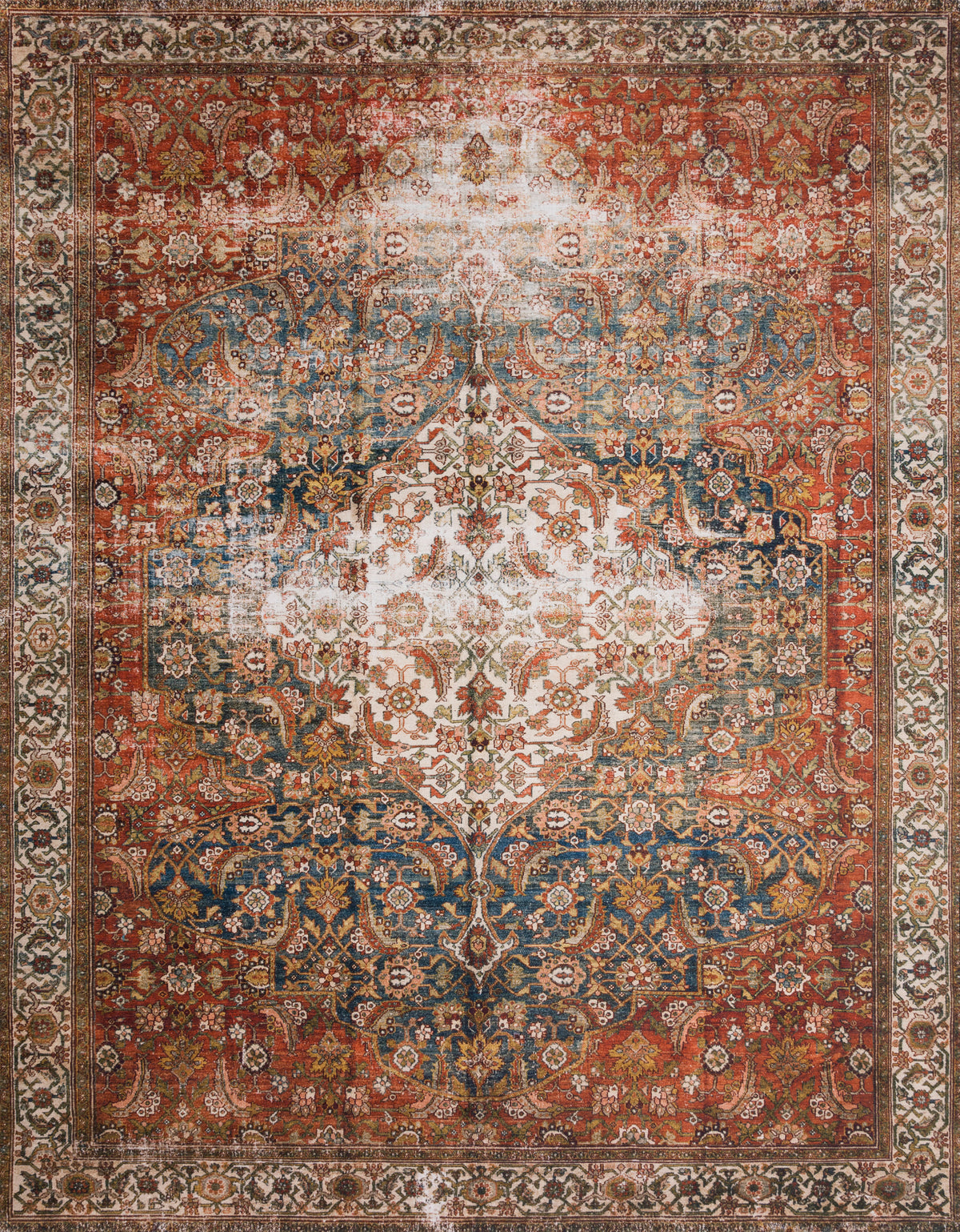 The Layla Rug 5 | Ocean/Multi