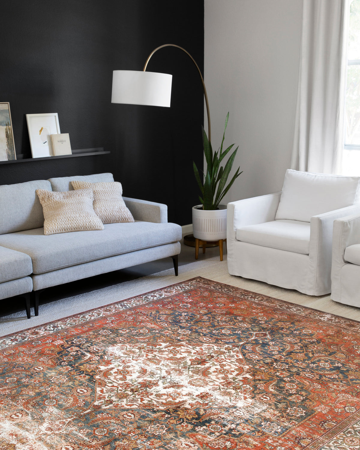 The Layla Rug 5 | Ocean/Multi