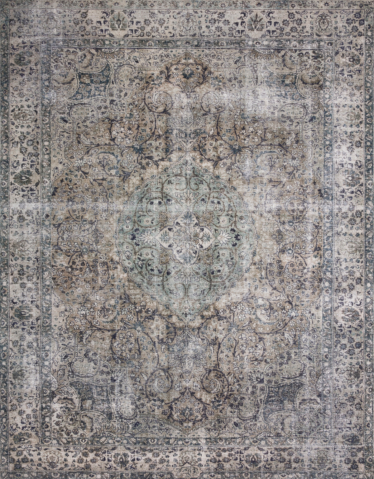 The Layla Rug 6 | Taupe/Stone