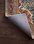 The Layla Rug 9 | Blue/Spice