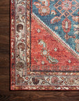 The Layla Rug 10 | Marine/Clay