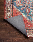 The Layla Rug 10 | Marine/Clay