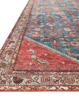 The Layla Rug 10 | Marine/Clay