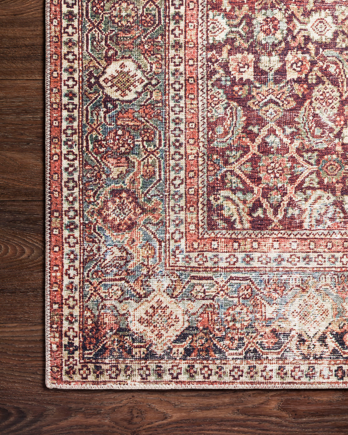 The Layla Rug 11 | Cinnamon/Sage