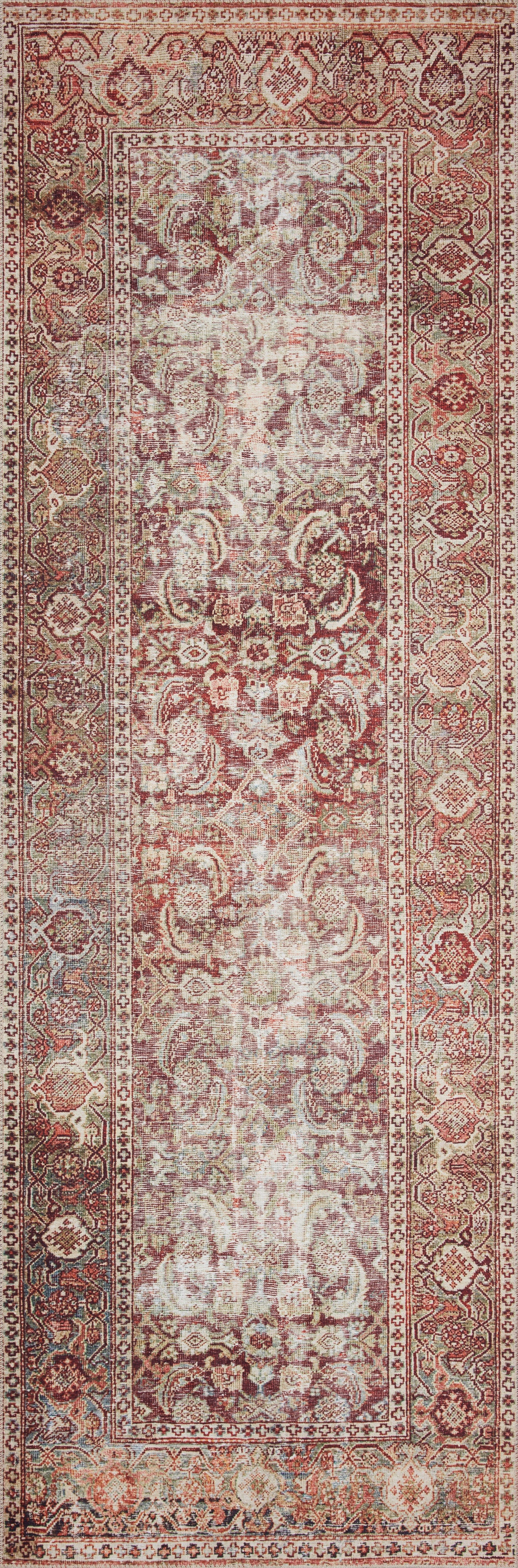 The Layla Rug 11 | Cinnamon/Sage