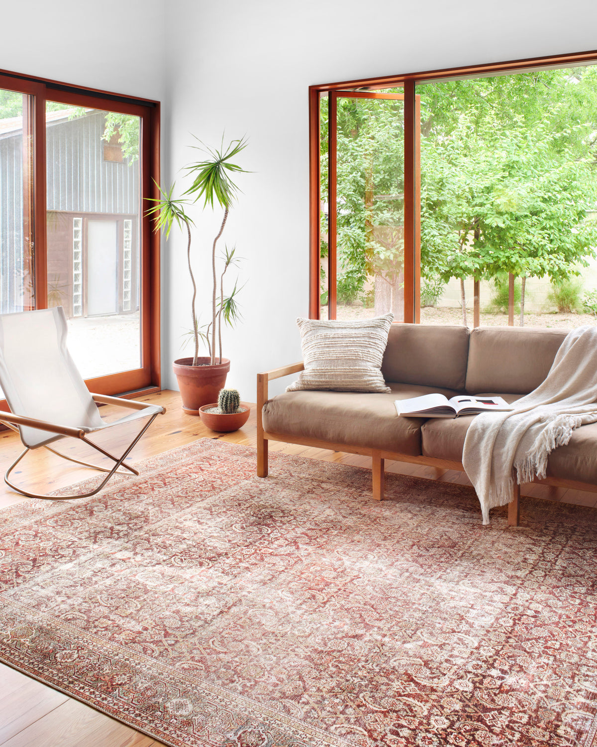 The Layla Rug 11 | Cinnamon/Sage