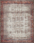 The Layla Rug 12 | Ivory/Brick