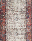 The Layla Rug 12 | Ivory/Brick