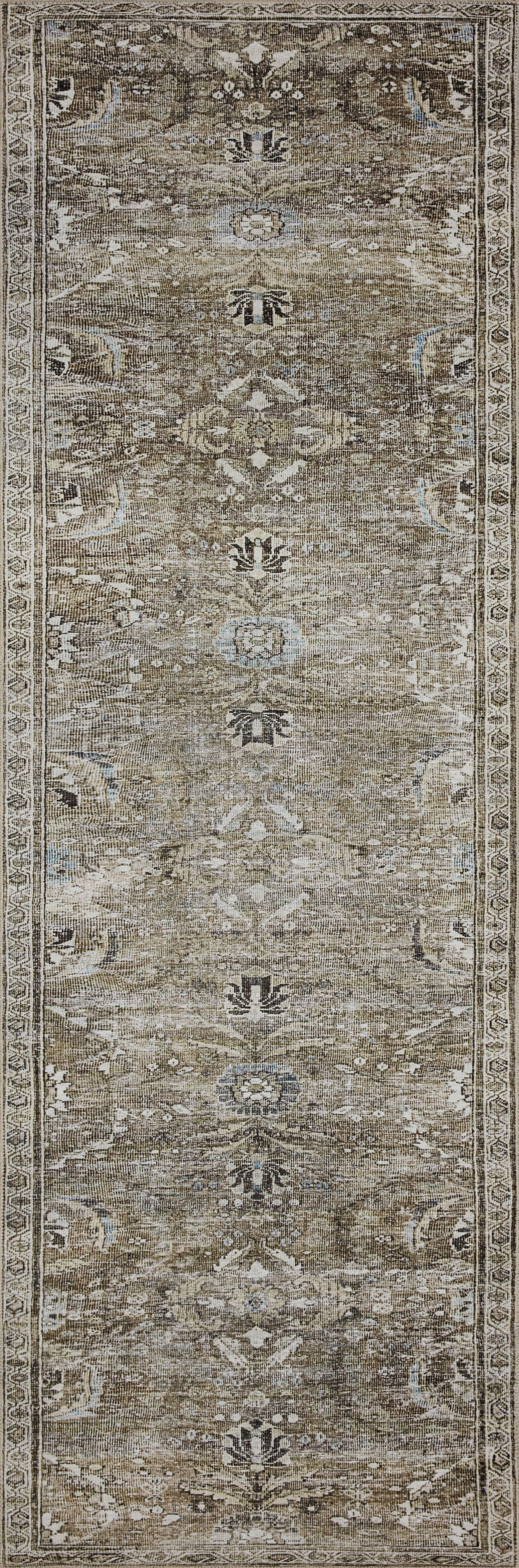 The Layla Rug 13 | Antique/Moss