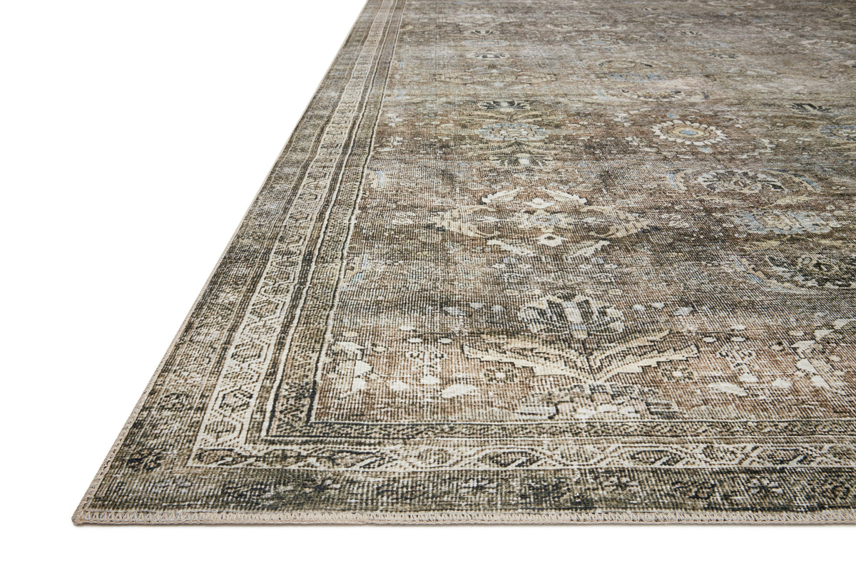 The Layla Rug 13 | Antique/Moss