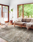 The Layla Rug 13 | Antique/Moss