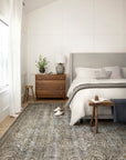 The Layla Rug 13 | Antique/Moss