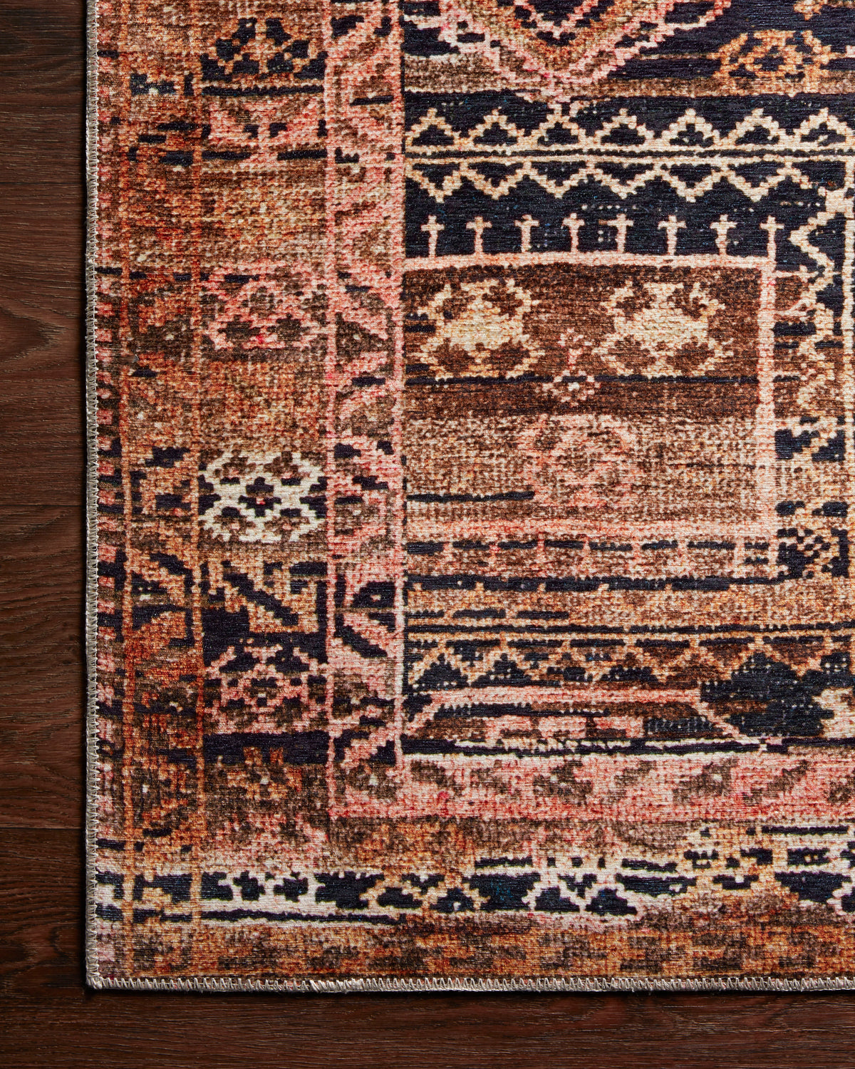The Layla Rug 14 | Mocha/Blush
