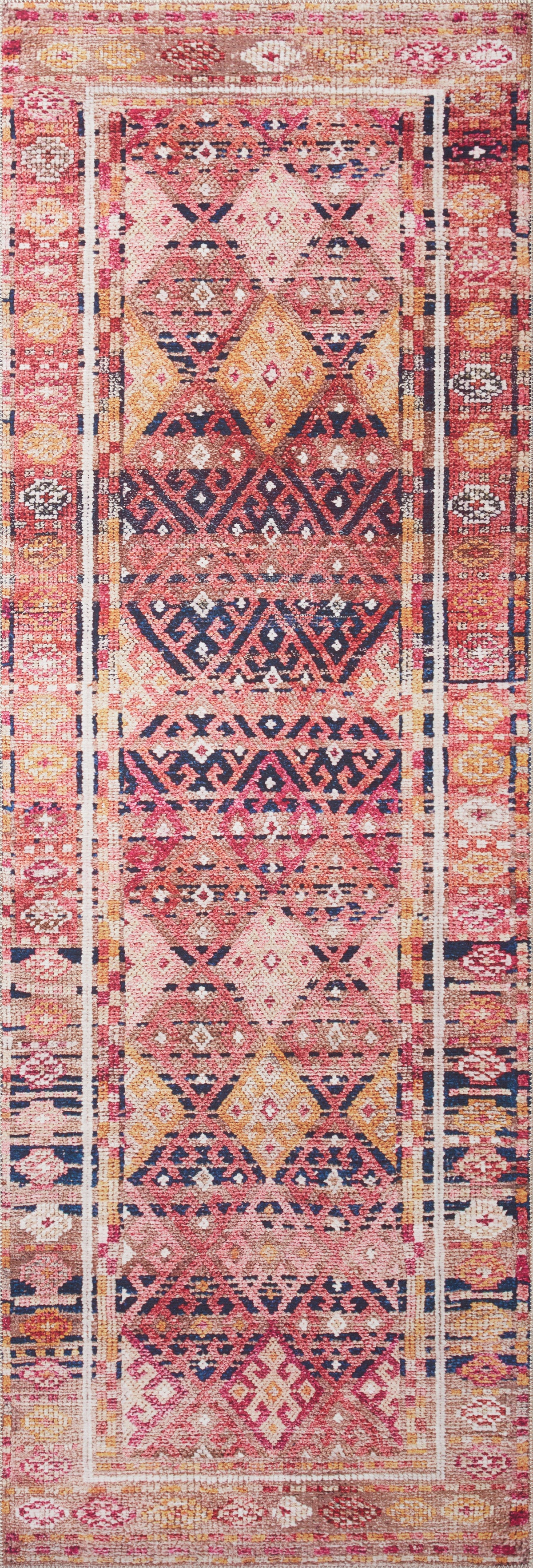 The Layla Rug 15 | Magenta/Multi