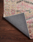 The Layla Rug 17 | Pink/Lagoon
