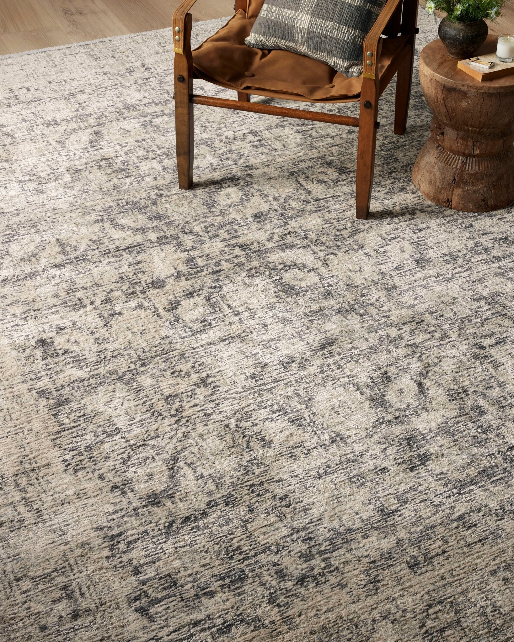 Anouk Rug in Charcoal By Amber Lewis - Plain Jane Interiors