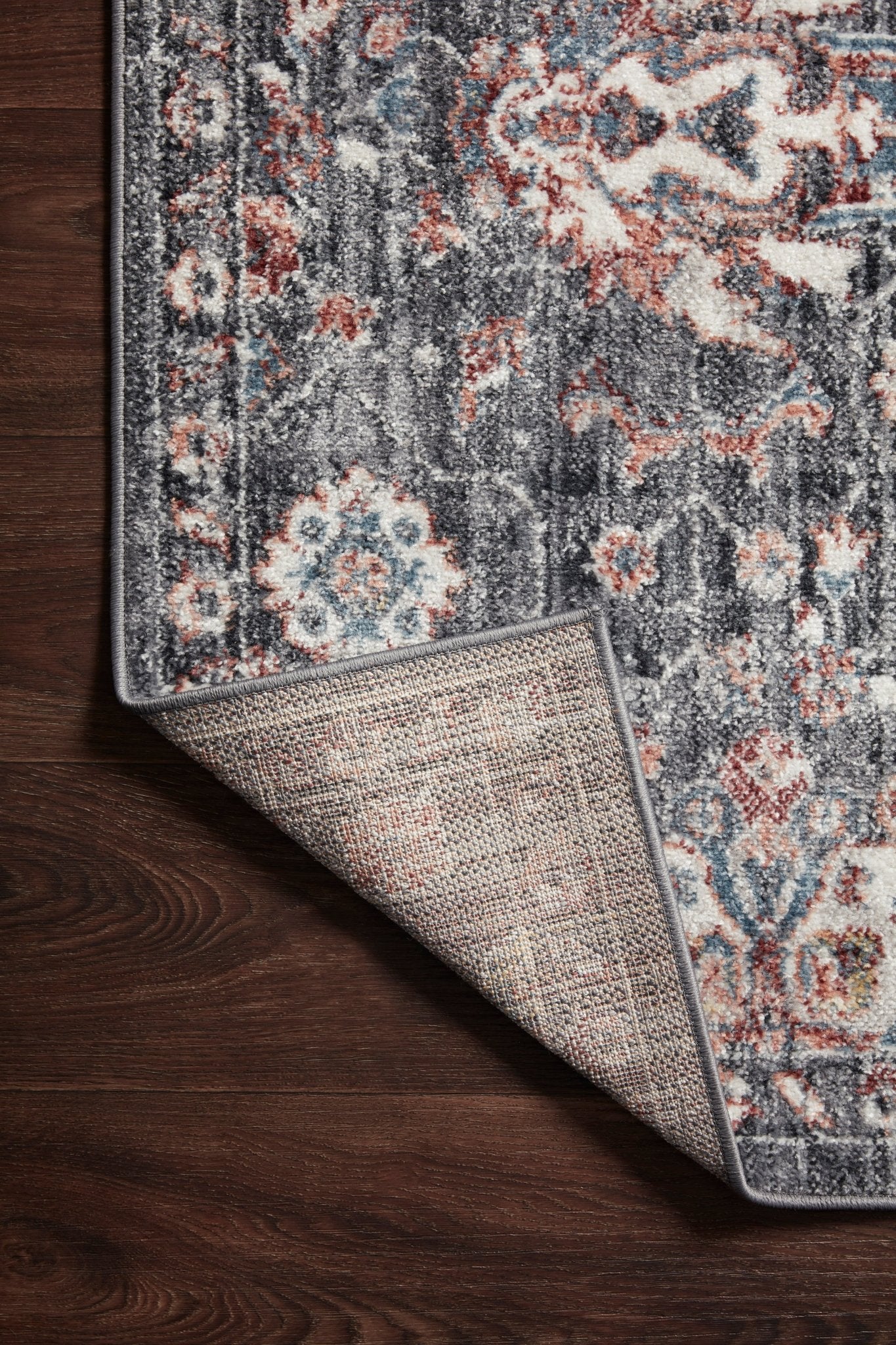 Arianna Rust Rug - by Loloi | Power - Loomed Rug - Plain Jane Interiors