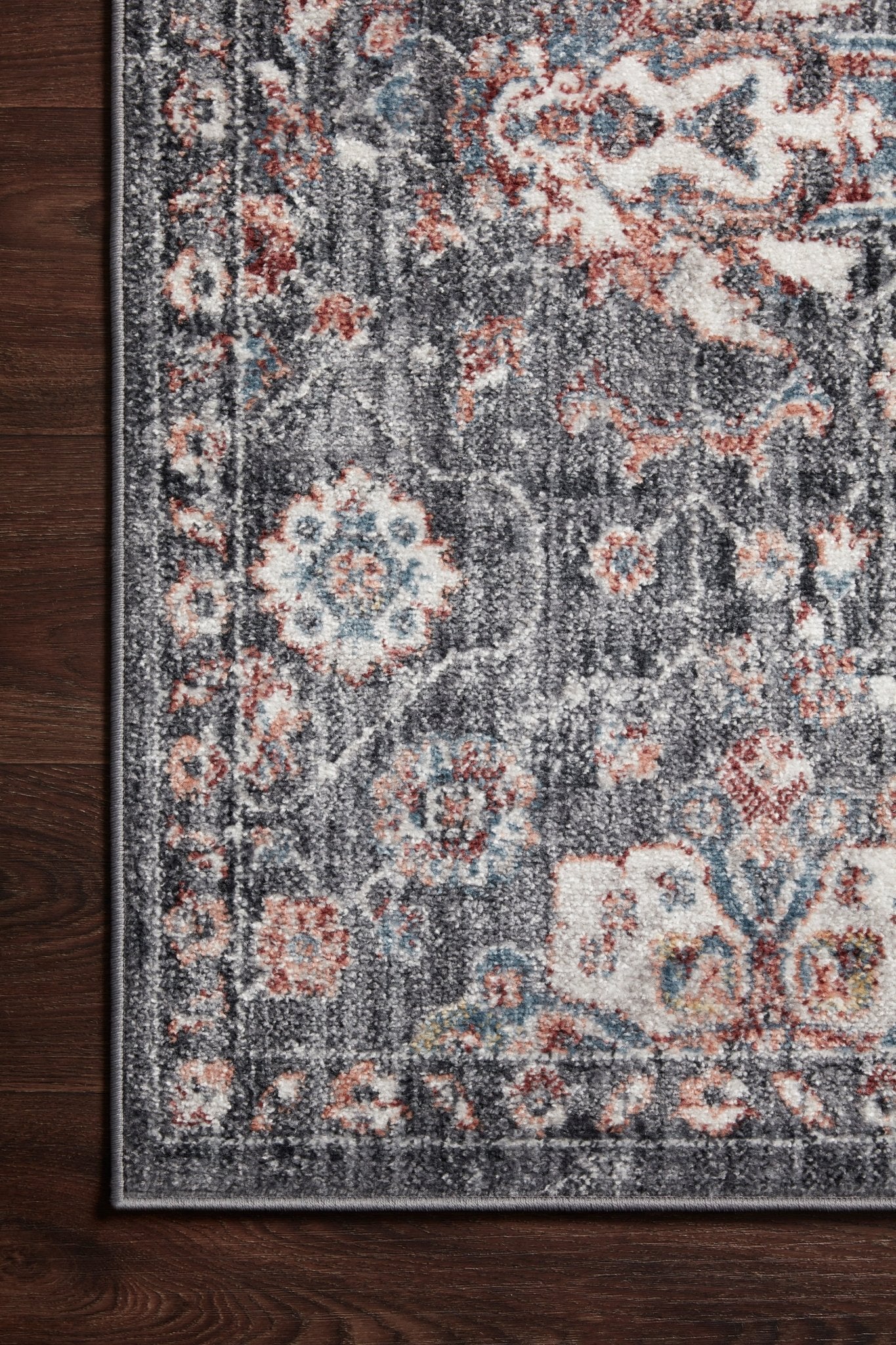 Arianna Rust Rug - by Loloi | Power - Loomed Rug - Plain Jane Interiors