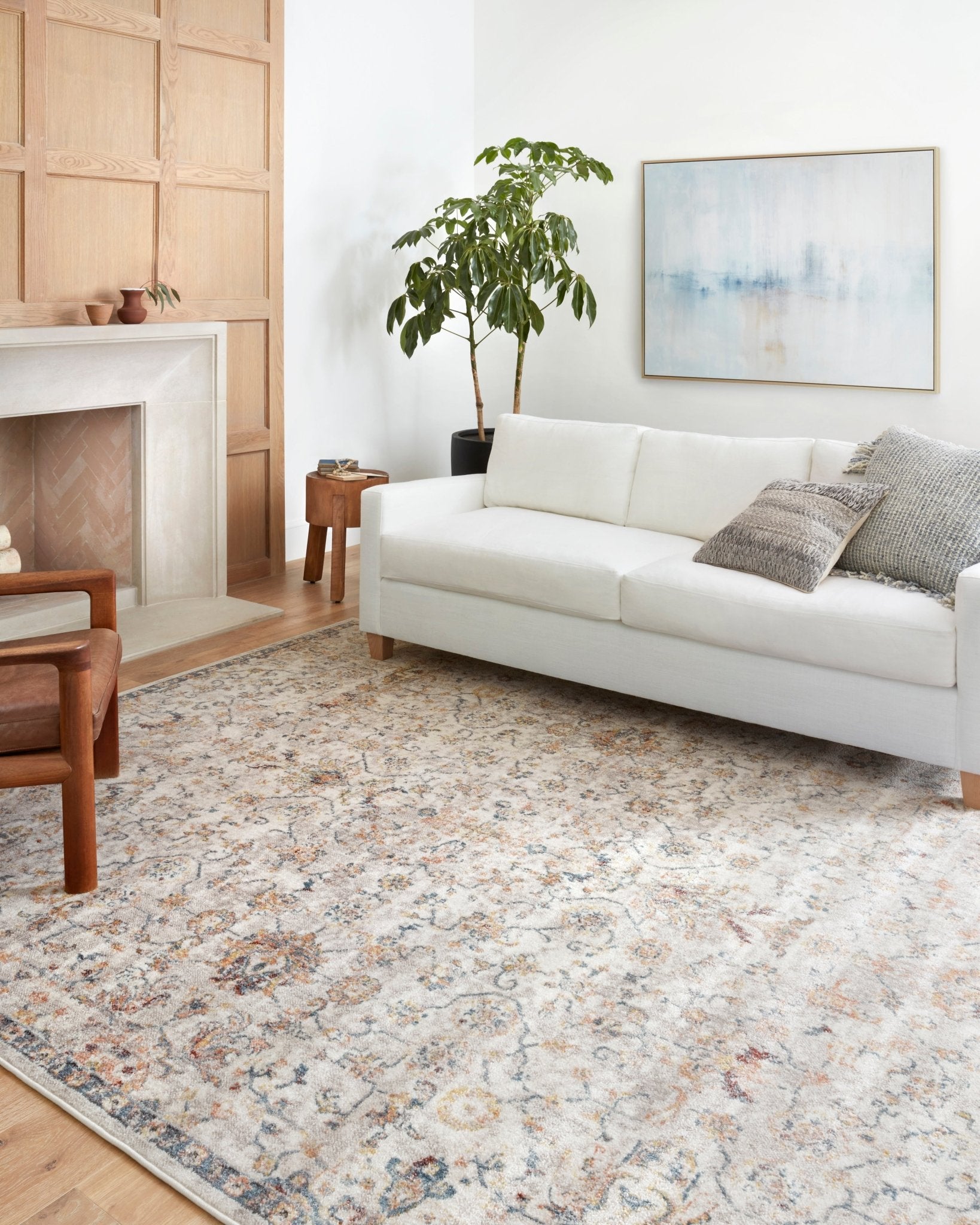 Arianna Rust Rug - by Loloi | Power - Loomed Rug - Plain Jane Interiors
