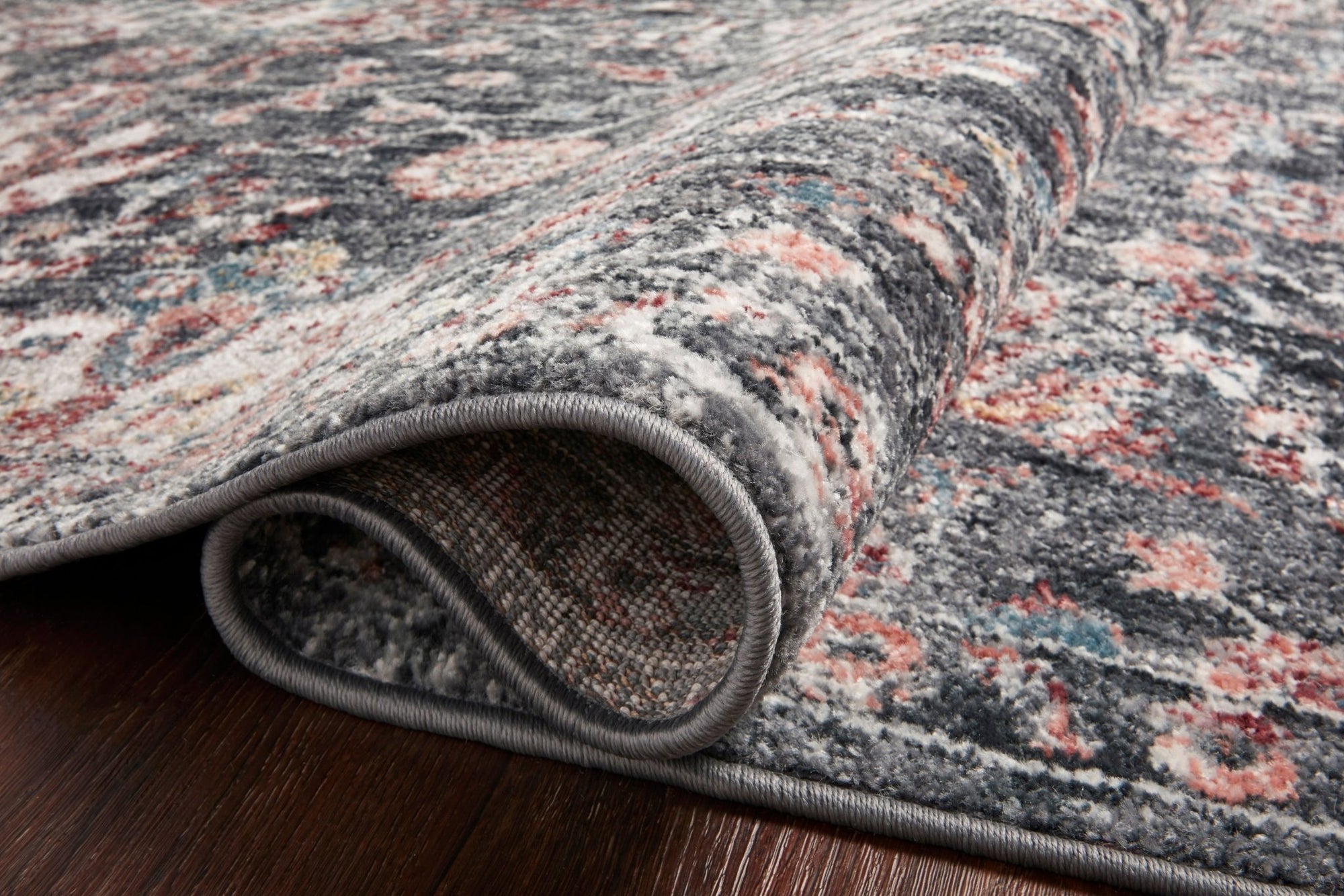 Arianna Rust Rug - by Loloi | Power - Loomed Rug - Plain Jane Interiors