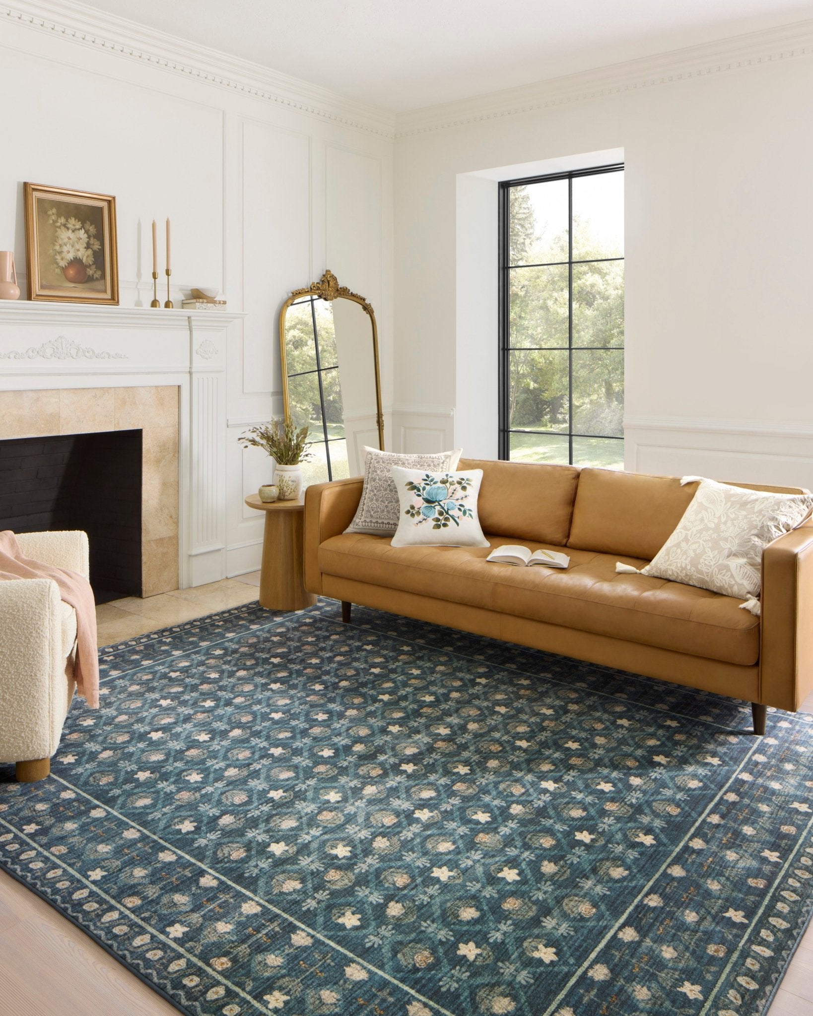 Lattice Rug in Ivory by Riffle Paper Co - Plain Jane Interiors