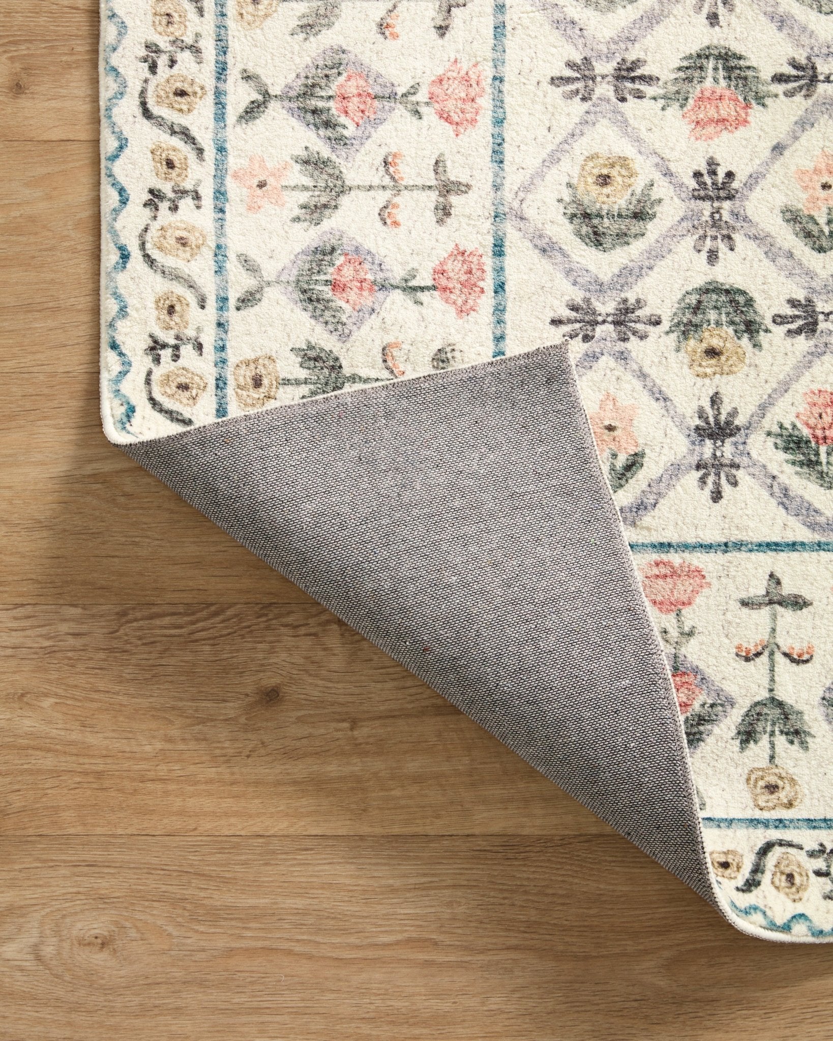 Lattice Rug in Ivory by Riffle Paper Co - Plain Jane Interiors