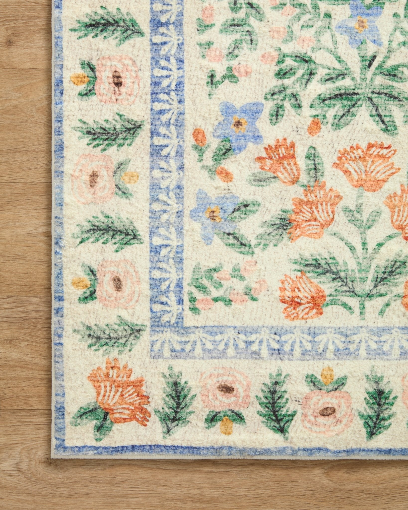 Mughal Garden Rug in Cream by Riffle Paper Co - Plain Jane Interiors