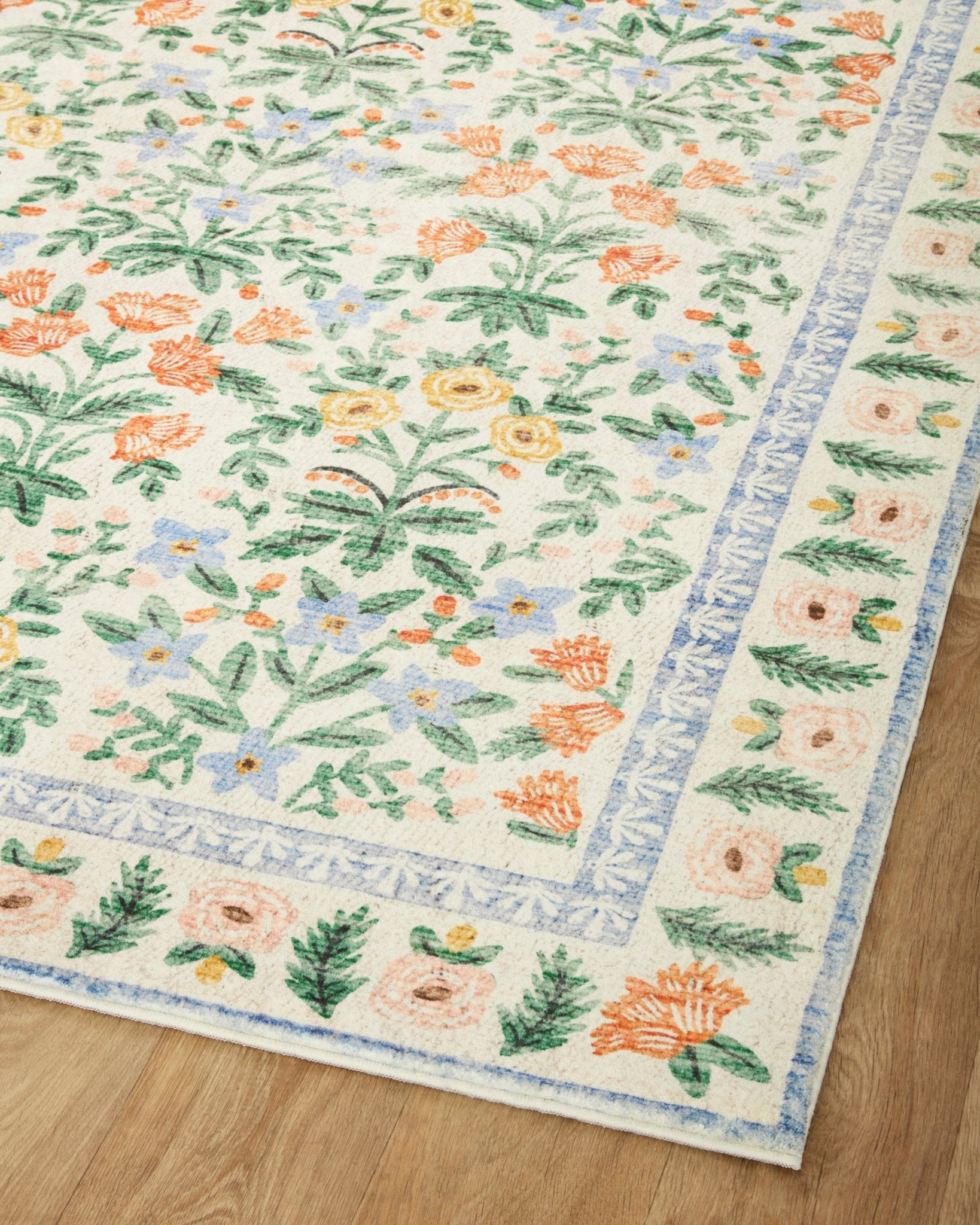 Mughal Garden Rug in Cream by Riffle Paper Co - Plain Jane Interiors