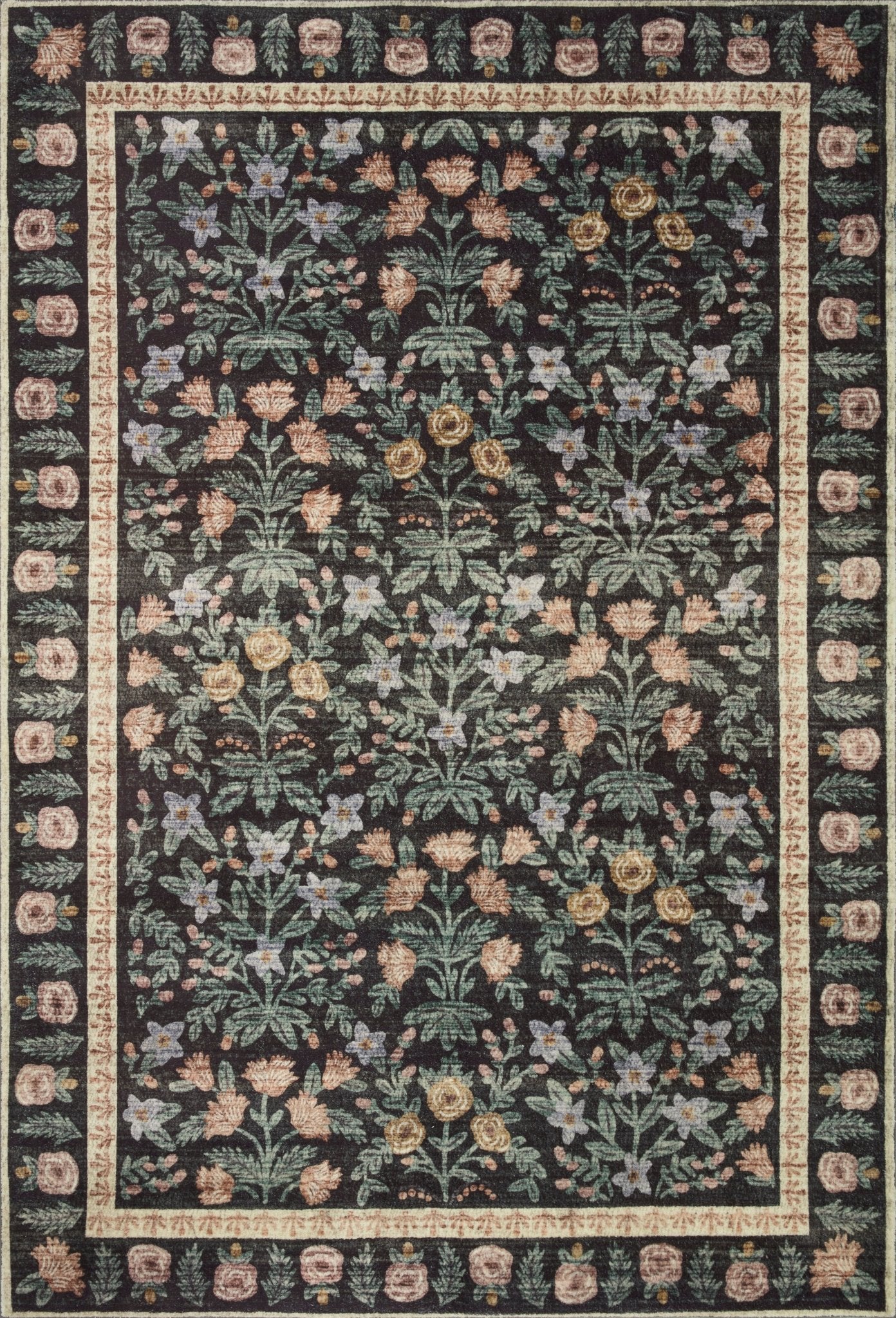 Mughal Garden Rug in Cream by Riffle Paper Co - Plain Jane Interiors