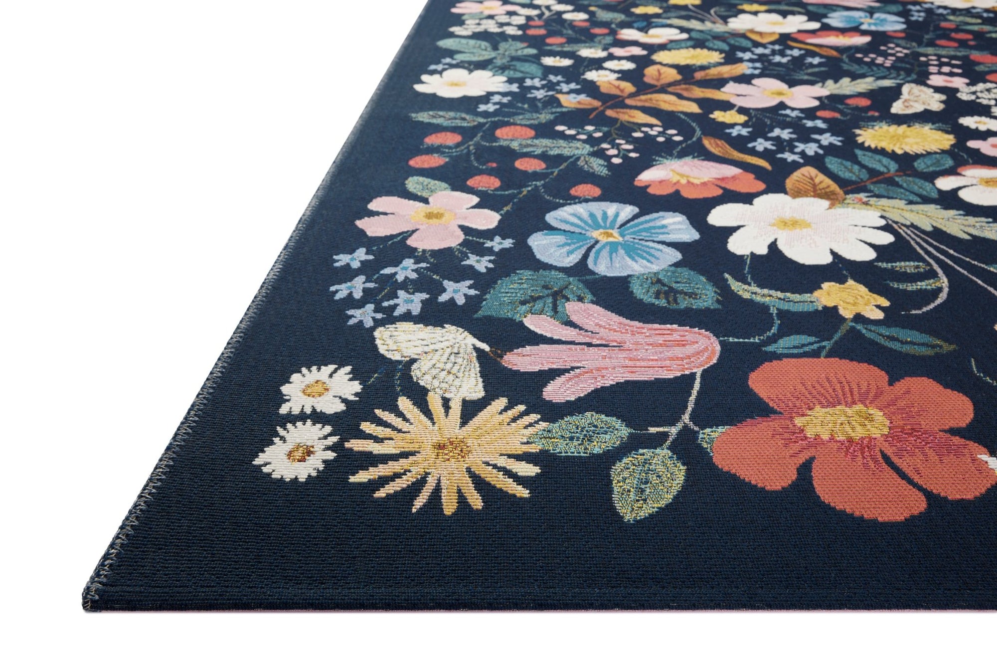 Strawberries Mint Rug by Rifle paper Co - Plain Jane Interiors