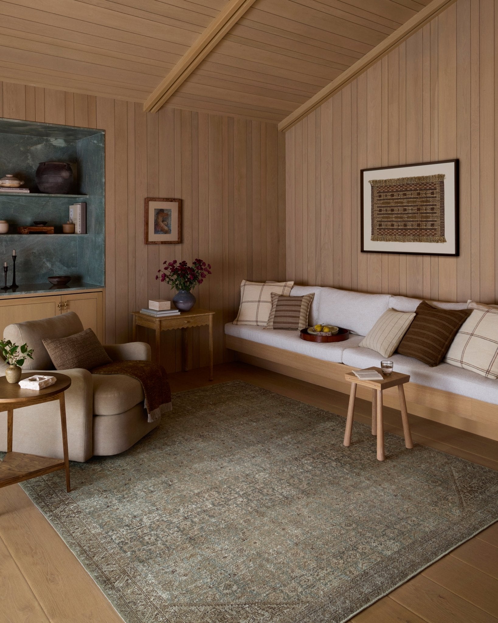 The Ali Aqua by Amber Lewis x Loloi - Plain Jane Interiors