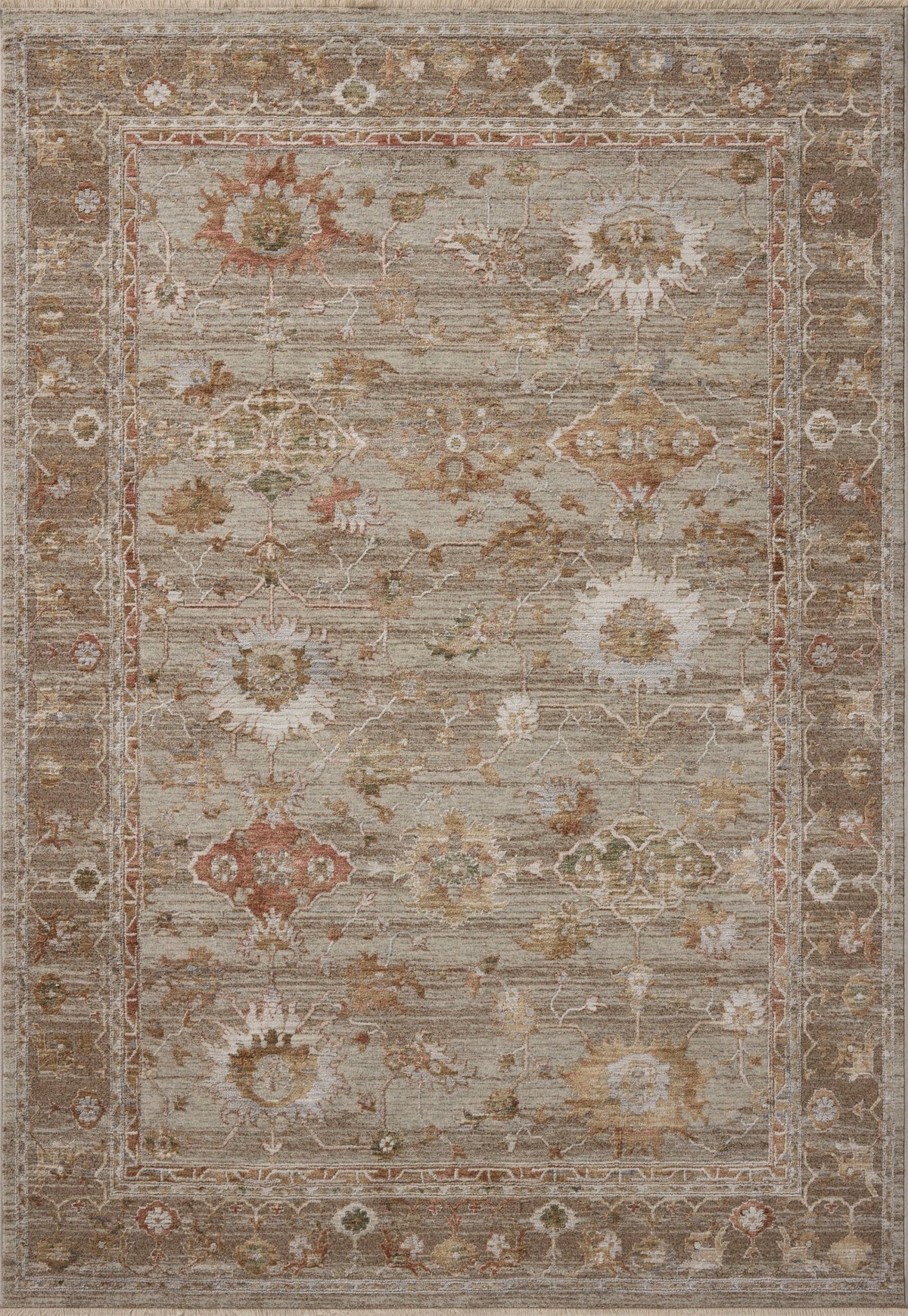 The Aylin Rug 04 | Pebble/Sunrise - Plain Jane Interiors