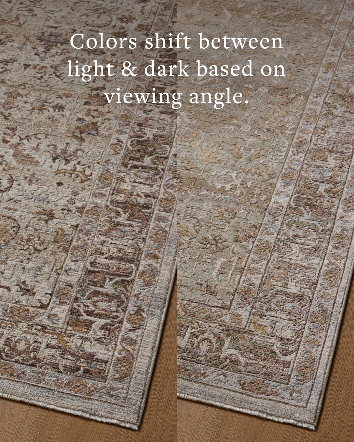 The Aylin Rug 05 | Pebble/Multi - Plain Jane Interiors