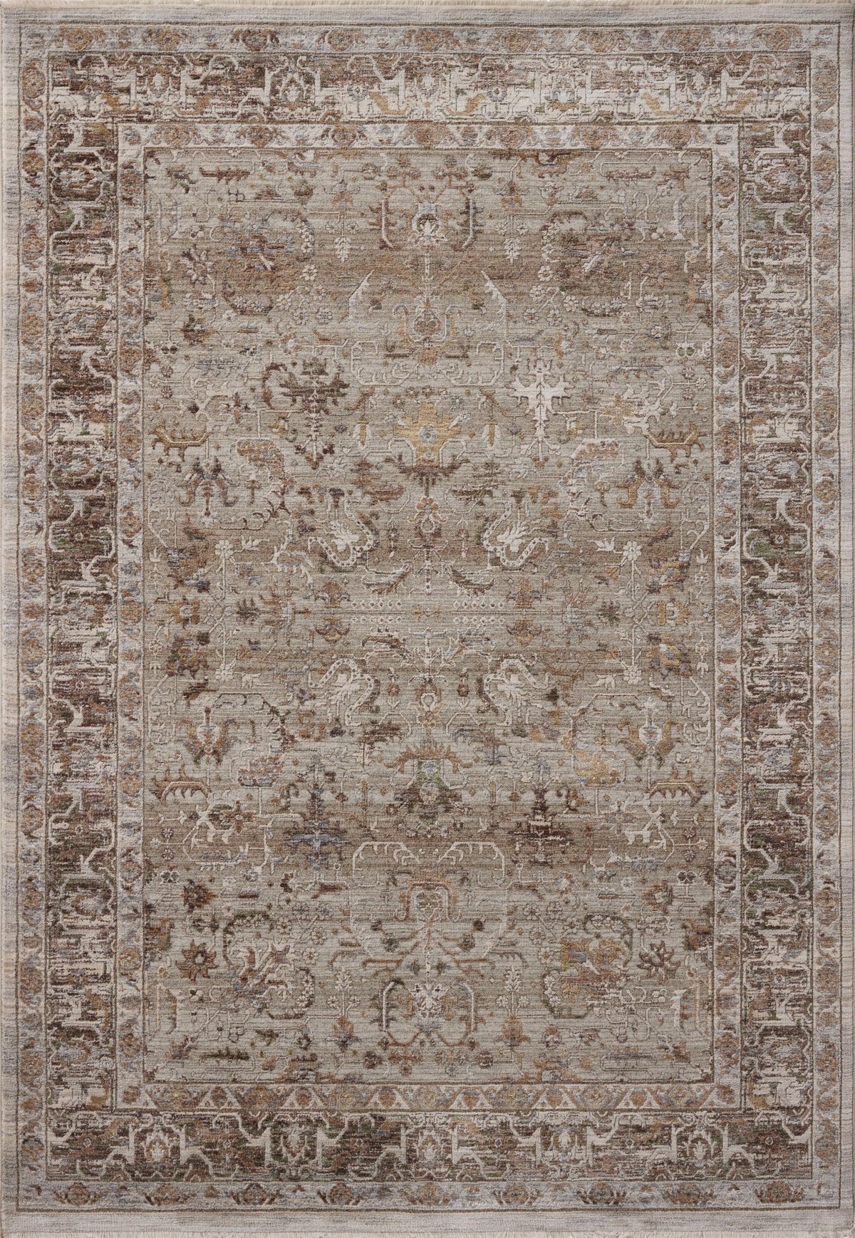 The Aylin Rug 05 | Pebble/Multi - Plain Jane Interiors