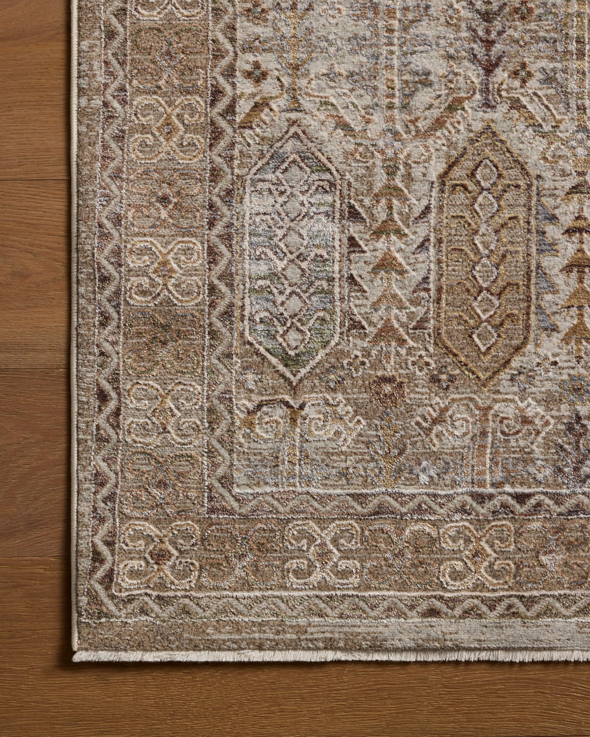 The Aylin Rug 07 | Taupe/Multi - Plain Jane Interiors