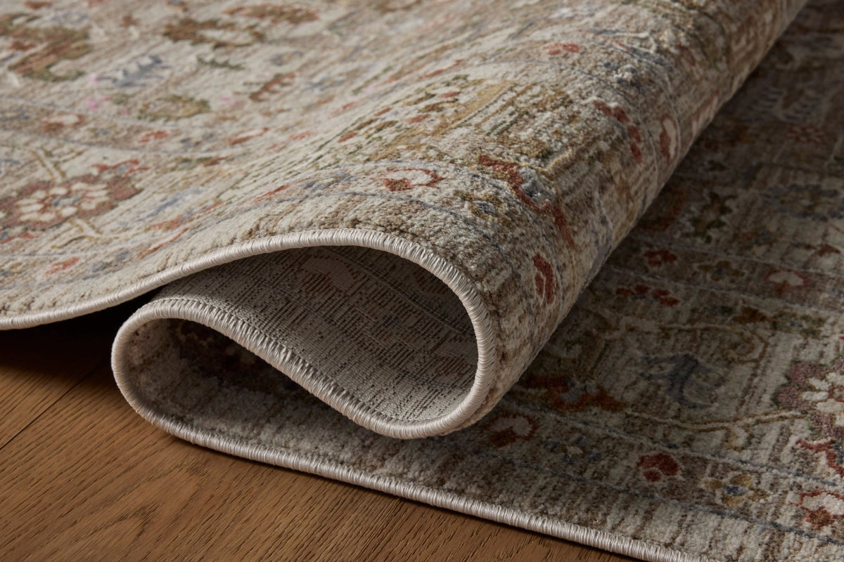 The Aylin Rug 08 | Mushroom/Fiesta - Plain Jane Interiors