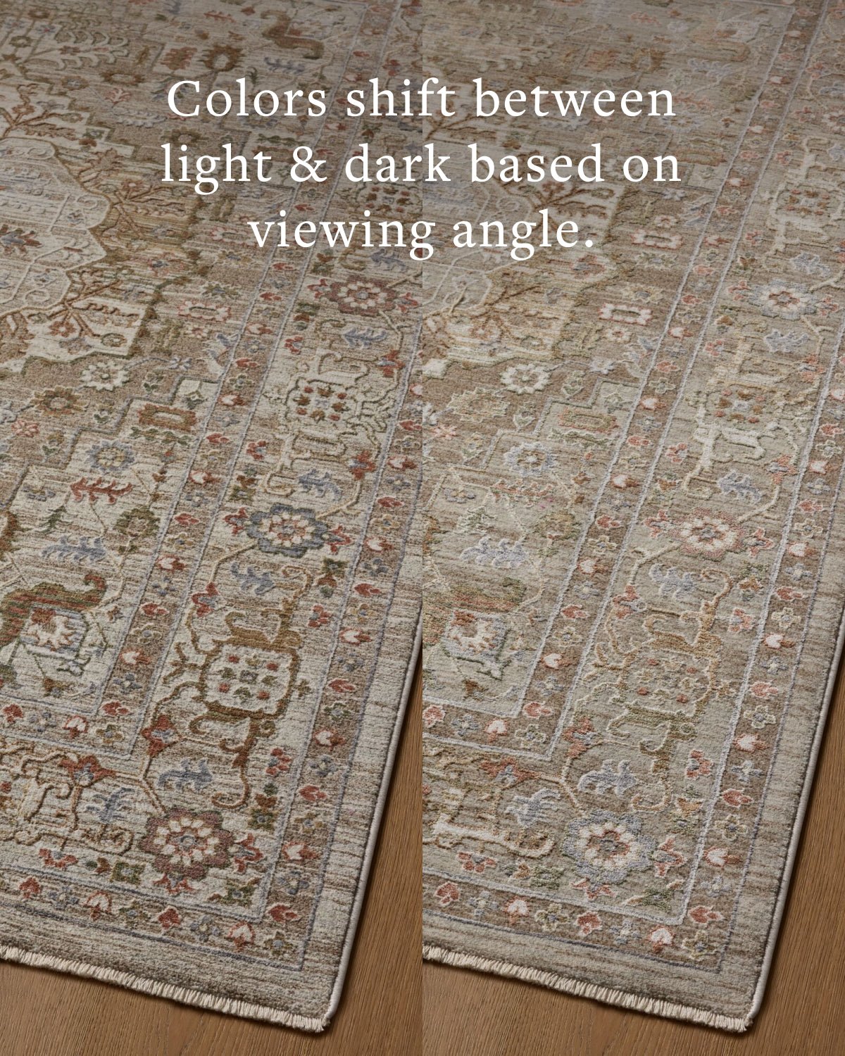 The Aylin Rug 08 | Mushroom/Fiesta - Plain Jane Interiors