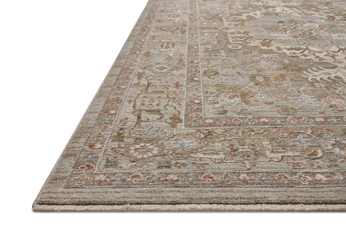 The Aylin Rug 08 | Mushroom/Fiesta - Plain Jane Interiors