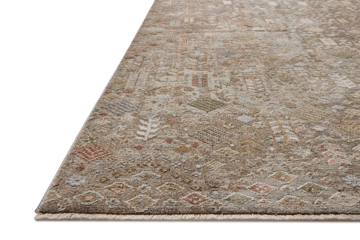 The Aylin Rug 09 | Mushroom/Multi - Plain Jane Interiors