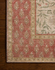 The Edinburgh Rug in SAND / GREEN | Rifle Paper Co x Loloi - Plain Jane Interiors