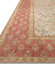 The Edinburgh Rug in SAND / GREEN | Rifle Paper Co x Loloi - Plain Jane Interiors
